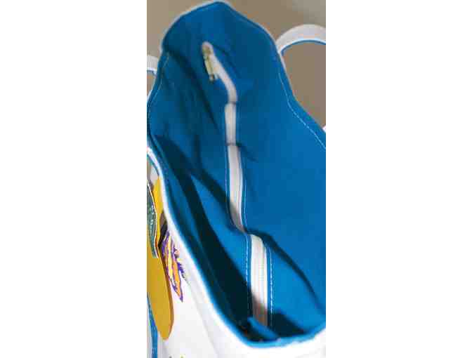 Miss Q's Second Grade Painted Canvas Bag