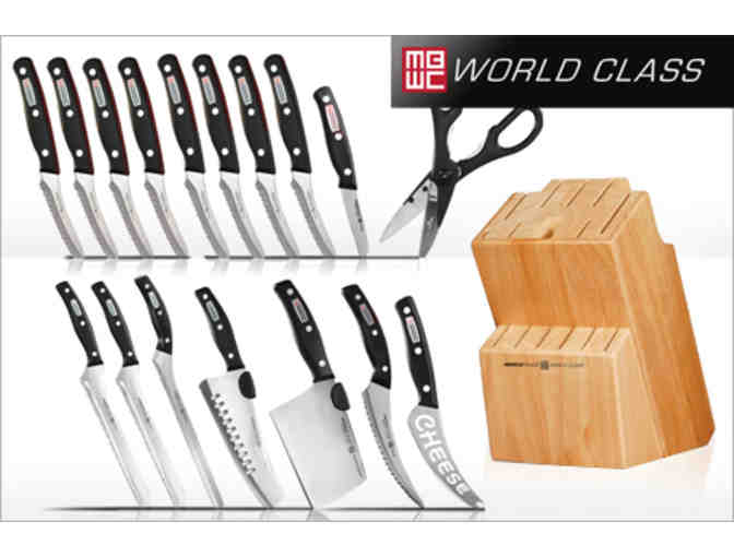 18-Piece Miracle Blade Knife and Block Set