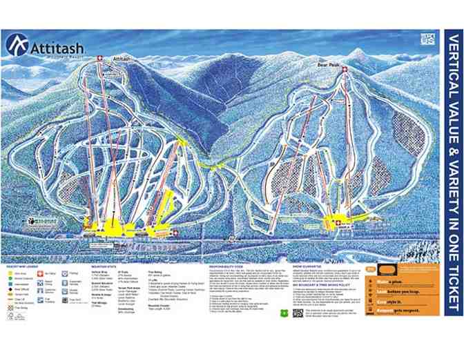 Attitash Mountain Resort/Wildcat Mountain Any Day Lift Tickets