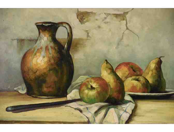 'Pears & Jug' Original Oil