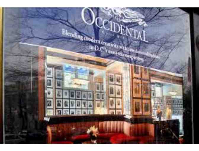 $100 Gift Certificate at the Occidental Grill, Washington DC