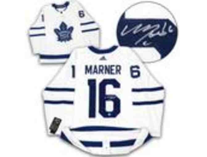 Mitch Marner Toronto Maple Leafs Signed White Adidas Jersey - Photo 1