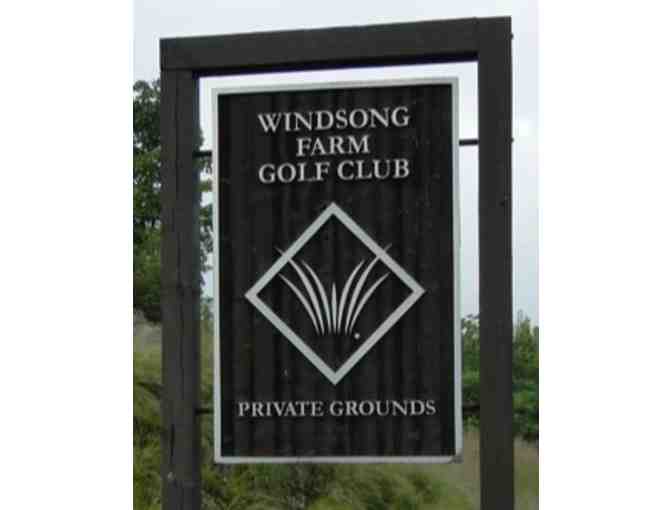Foursome at Windsong Farm Golf Club