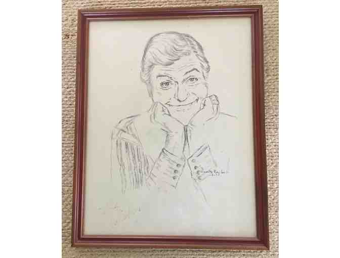 Autographed Dick Van Dyke Sketch - Photo 1