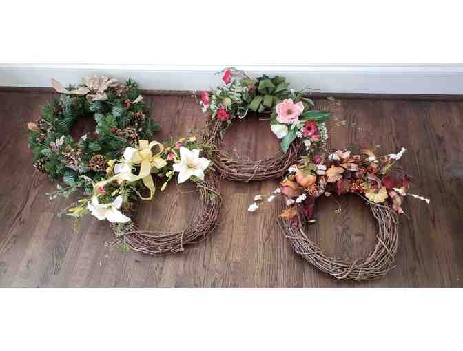 "A Wreath for All Seasons" Handmade Seasonal Wreaths - Photo 1