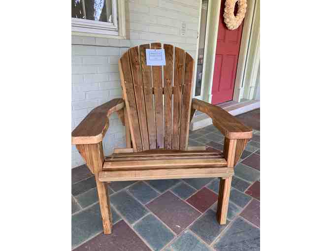 Handmade Reclaimed Wood Adirondack Chair - Photo 1