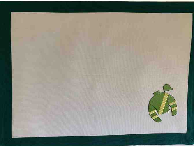 Racing Colors Embroidered Placemats