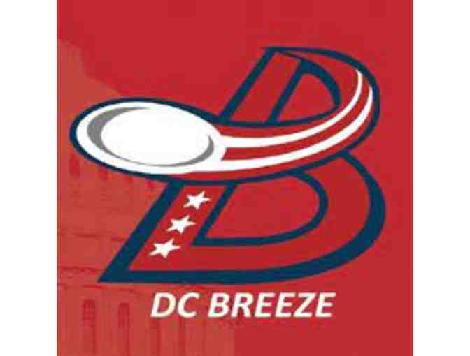 Tickets for 4 to the DC Breeze, plus 1 disc - Photo 1