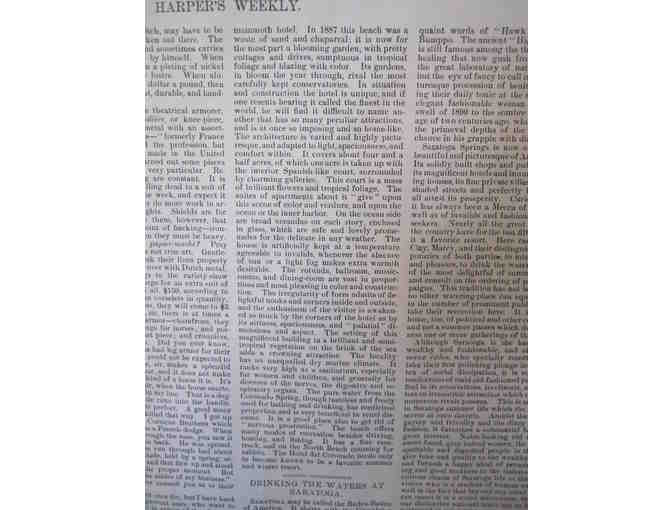 'Coronado Beach' Harpers Weekly Sept. 6, 1890