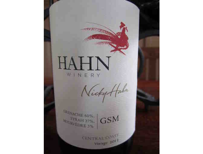 Nicky Hahn GSM 2013 (2) and metal wine rack
