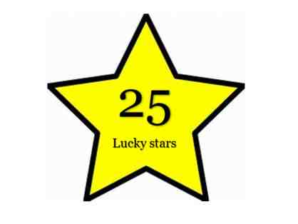 Lucky Stars - 25 Tickets for $20