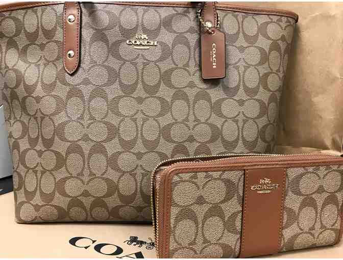 Coach Purse and Matching Wallet