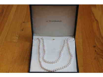 Double strand, Pearl Necklace