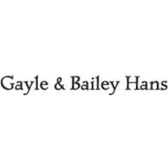 Gayle & Bailey Hans