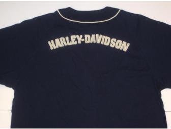 Harley-Davidson Men's Baseball Jersey Style Shirt