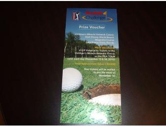 4 Passes to a PGA TOUR Event with Access to KODAK's VIP Area and Autographed Golf Bag