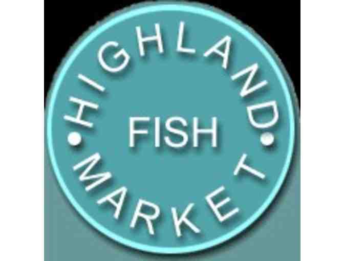 $100 Gift card for Highland Fish Market