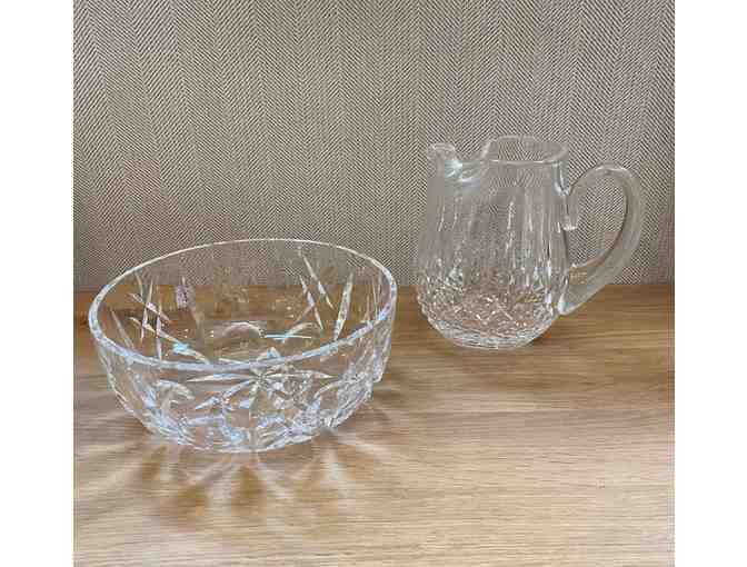 Waterford Crystal Bowl and Pitcher
