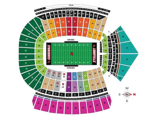 University of Louisville Home Football Game vs Pitt