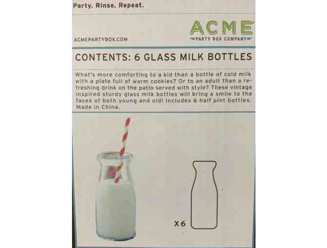 Acme Vintage Inspired Milk Bottles