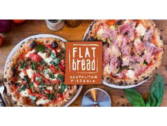 Flatbread Pizza for a Year! Good at any Flatbreads in ME, MA, NH, CT, RI, TX, HI!