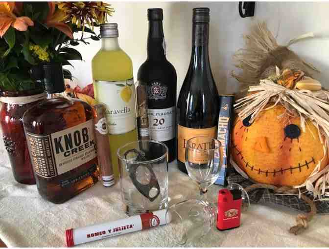 Spirits and Cigars Basket