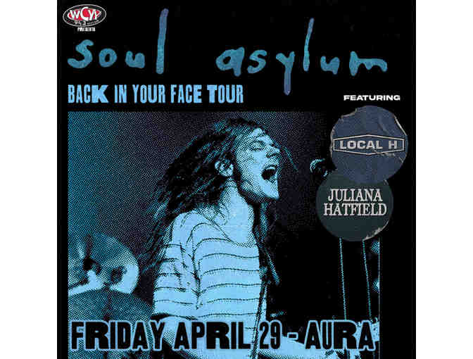 Two tickets to Soul Asylum at Aura in Portland - Photo 1