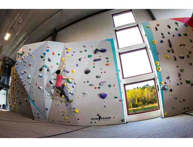 Four 'Day-Passes' and Two 'Intro to Climbing Classes' at Salt Pump Climbing Company