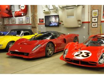 Private tour and breakfast at Jim Glickenhaus' Private Shop (Purchase now price, $500)