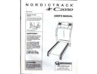 Nordic Track C2050 Treadmill