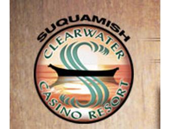 One Night's stay & $50.00 dinner certificate-Suquamish, WA Clearwwater Casino Resort