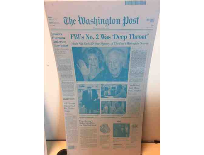 3 Washington Post Press Plates / 3 Press Plates del Washington Post