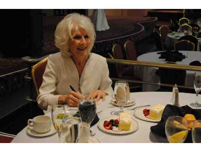 Enjoy a dinner for 5 with Diane Rehm!