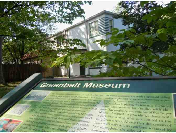 Greenbelt Museum guided tour for 10 / Visita guiada del Museo del Cinturon Verde por 10