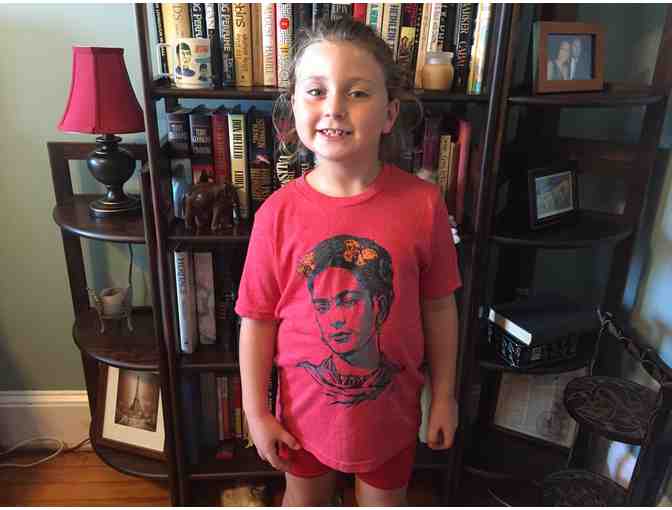 Frida Kahlo woman and child t-shirts / Frida Kahlo mujer y nino camisetas