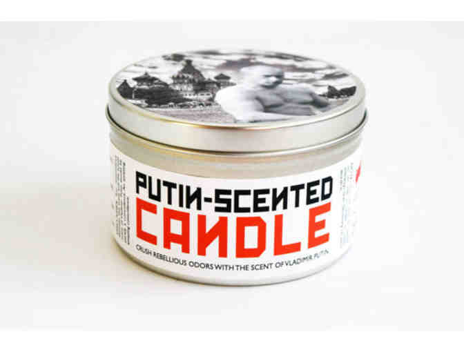 Putin-scented candle / Vela perfumada de Putin
