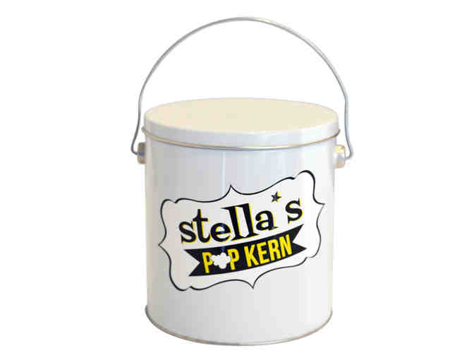 1 Gallon Tin of Stella*s Popkern! / 1 galon de estano de Stella*s Popkern!