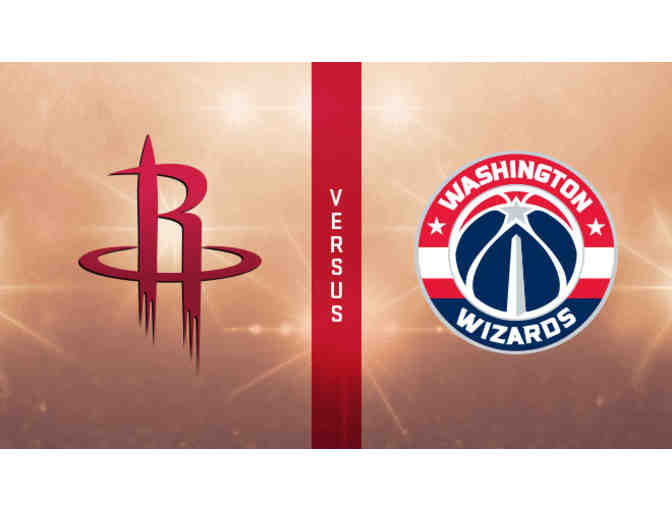 2 Suite-Level Tickets to Houston Rockets at Washington Wizards