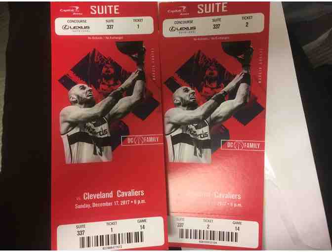 2 Suite-Level tickets & VIP Parking to Cleveland Cavaliers at Washington Wizards