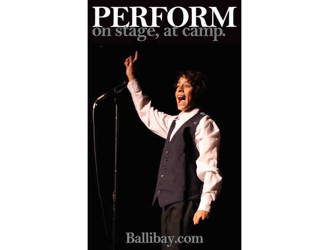 Camp Ballibay Fine and Performing Arts Sleepaway Camp - $2,250 Gift Certificate