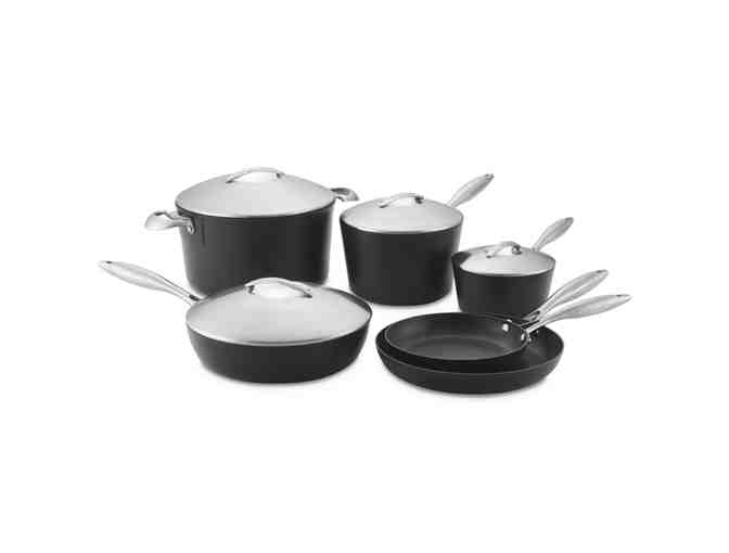 Scanpan Pro S5 - 10-Piece Cookware Set valued at $650