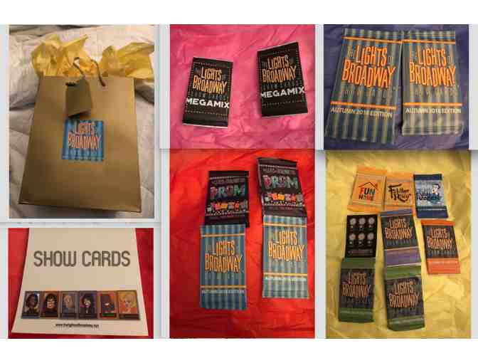 Broadway Goes Pop & The Lights of Broadway Show Cards Gift Bag