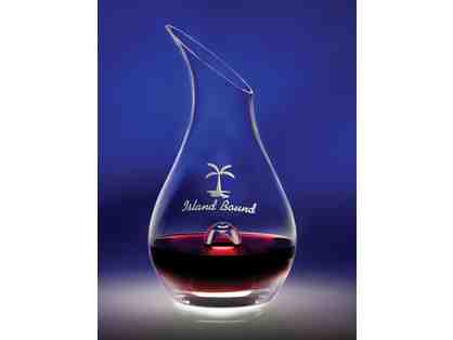 Essence Wine Decanter and Riedel Wine Glasses