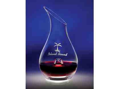 Essence Wine Decanter and Riedel Wine Glasses