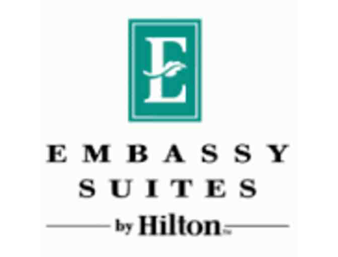 Embassy Suites Weekend Getaway ~ ONE night, Breakfast, & Cocktails for TWO plus $25