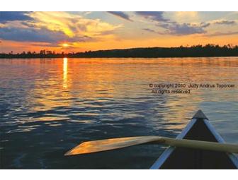 'Sunset Paddle,' by photograher Judy Andrus Toporcer