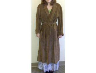 Hepburn Gallery: Hermes Suede Coat