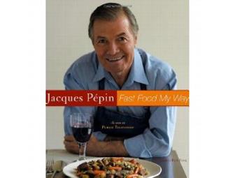 Jacques Pepin - Autographed Cookbooks & Memorabilia