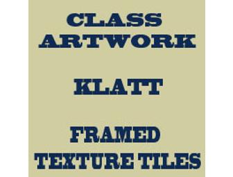 KINDERGARTEN: FRAMED TEXTURE TILES - KLATT