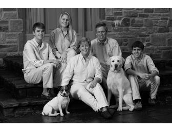 A Black & White Family Portrait by Sterling